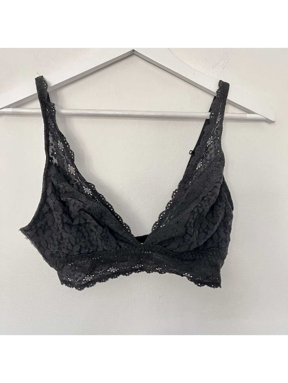 Wacoal Halo Lace Wire Free Bra, Convertible Straps, Fully Lined Sz 36 EUC Comfy